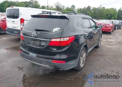 2013 Hyundai Santa Fe Limited from USA, damaged, VIN KM8SRDHFXDU001844